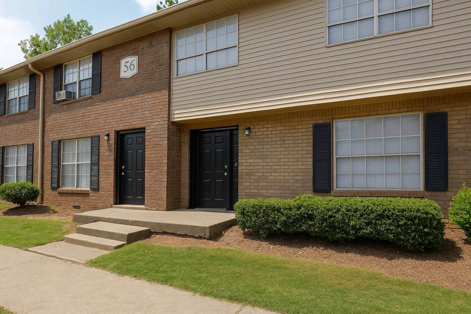 view of the exterior of Flourish Park residential community in Clarkston, formerly Parc 1000.